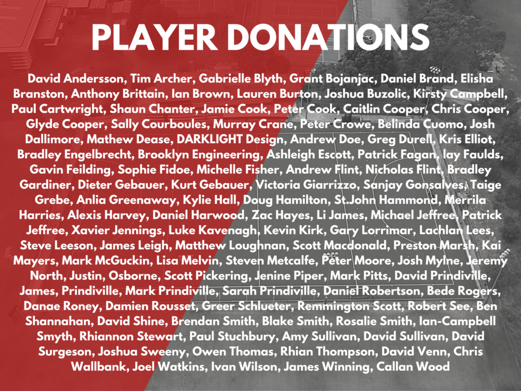 Turf Donations Reds Hockey Club